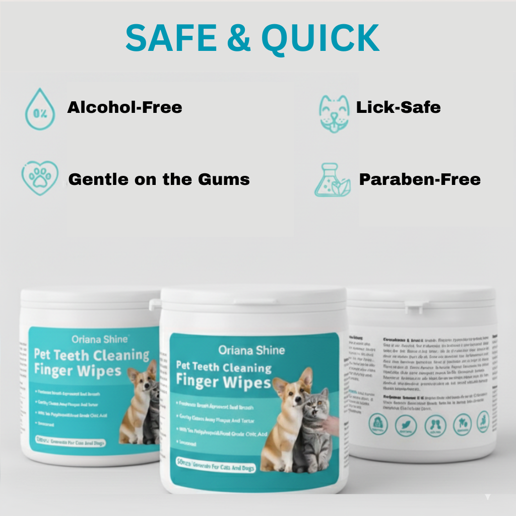 Vet Dental Teeth & Ear Wipes